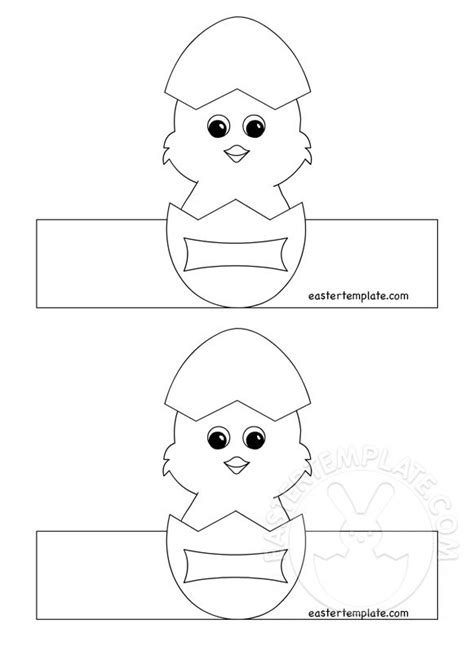 Easter Egg Holder Template