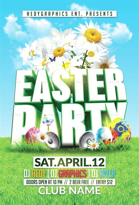 Easter Event Flyer Template