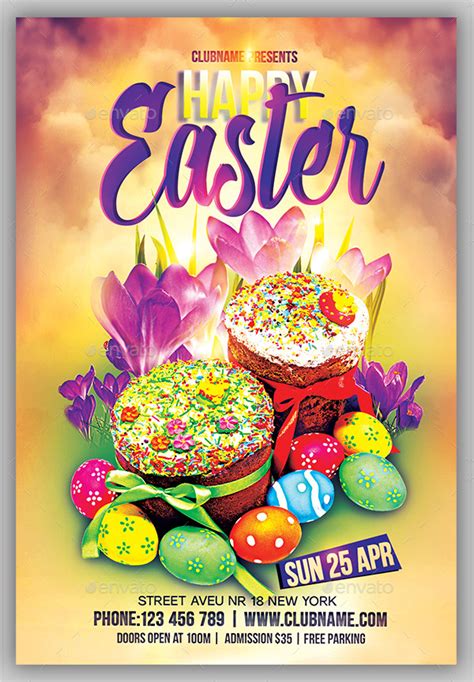 Easter Flyer Templates