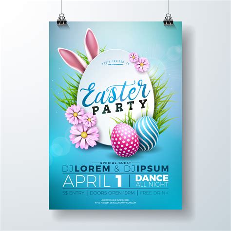 Easter Flyer Templates Design