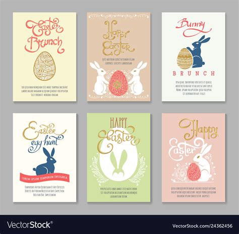 Easter Postcard Template