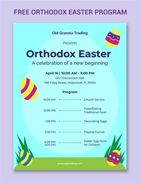 Easter Program