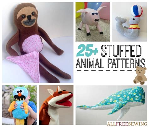 Easy stuffed animal patterns