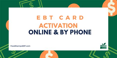 Activating EBT Card via Phone