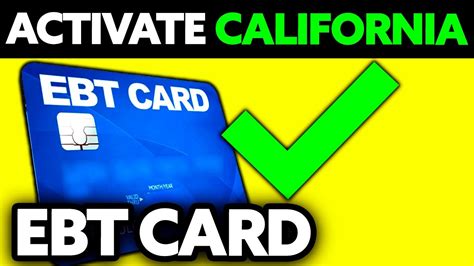 EBT Card Activation Step-by-Step