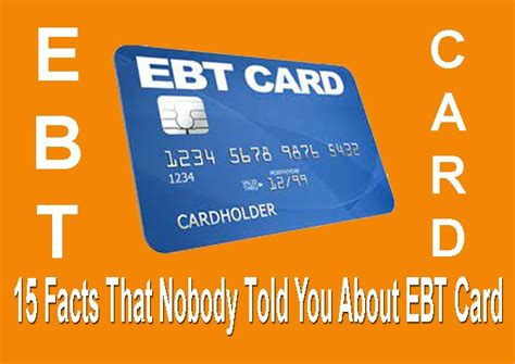 EBT Card Benefits