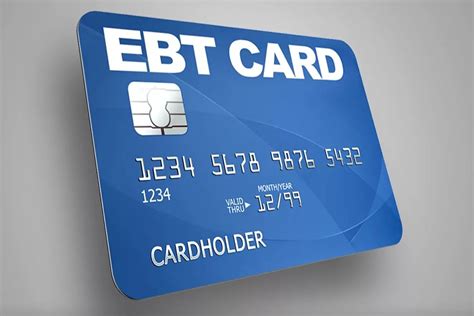 A person holding an EBT card and smiling while replacing their lost or stolen card