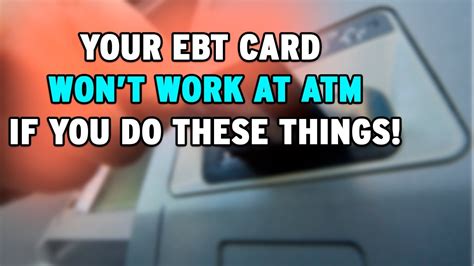 EBT Card Usage Rules