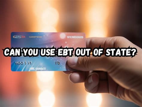 EBT Cards Out of State