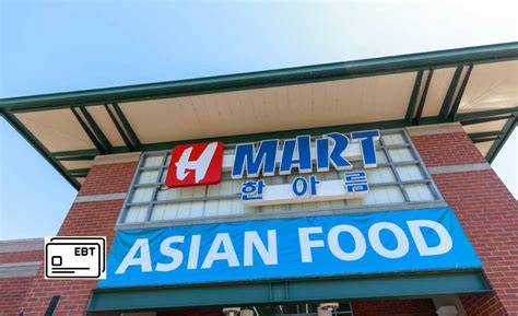 EBT Eligible Items at H Mart