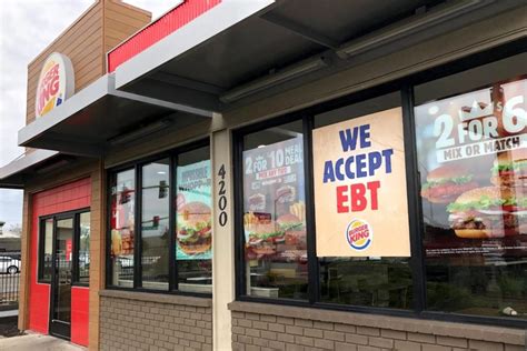 EBT Fast Food Restaurants