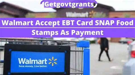 EBT Payment on Walmart Grocery