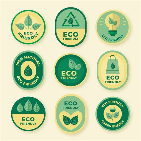 Eco-friendly label design