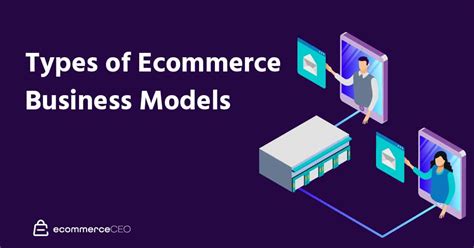 E-commerce business model with a flowchart