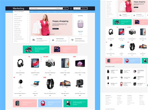 E-commerce and Shopping Template