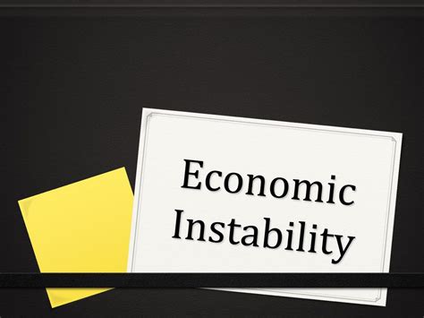 Economic Instability and Price Volatility