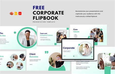 Editable Flip Book Template For Corporate Training