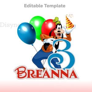 Editable Goofy Templates Fun Designs