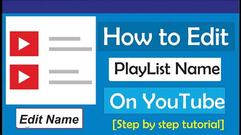 Editing a YouTube Playlist