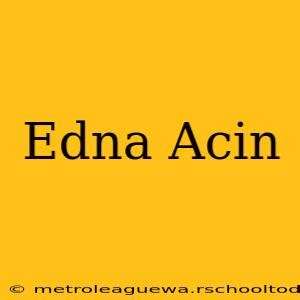 Edna Acin Dews