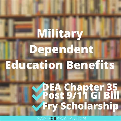 Education Assistance for Military Dependents