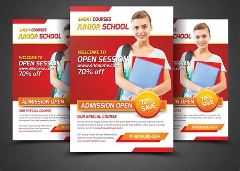 Education Flyer Designs