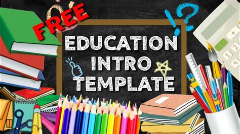 Education Intro Template