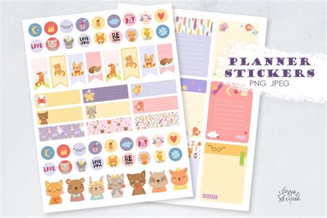 Education Sticker Sheet Template