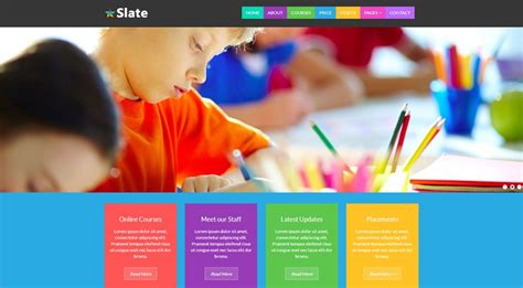 Education and Learning Template Example