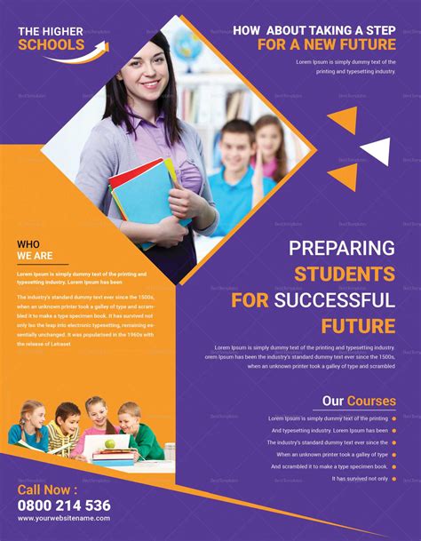 Educational Brochure Template