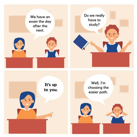 Educational Comic Strip Template