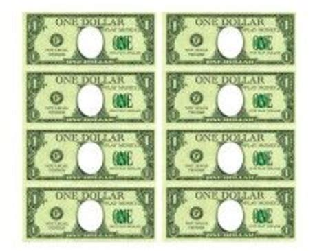 Educational Fake Money Templates for Kids