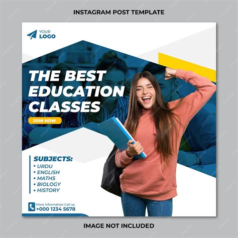 Educational Instagram post templates