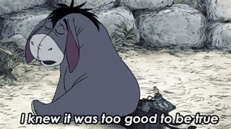 Eeyore sad