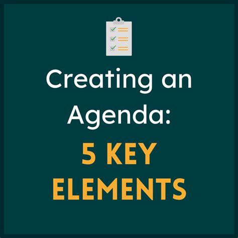 Effective Agenda Tips and Tricks