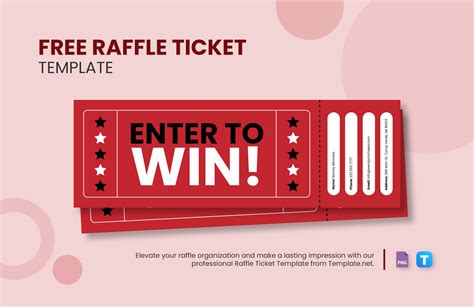 Effective Raffle Ticket Template