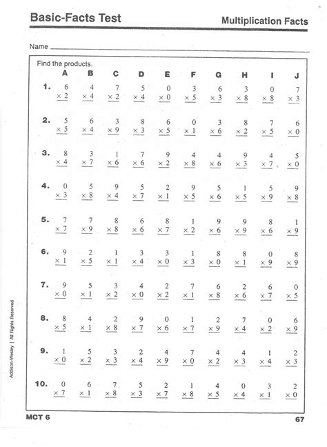 How to Use Free Printable Timed Tests Effectively