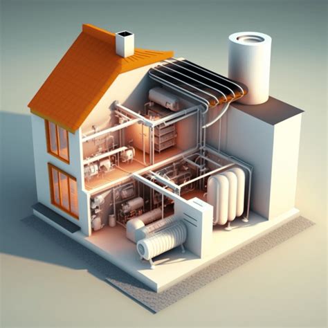 Efficient heating and cooling system