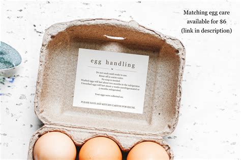 Egg Carton Label Template 10