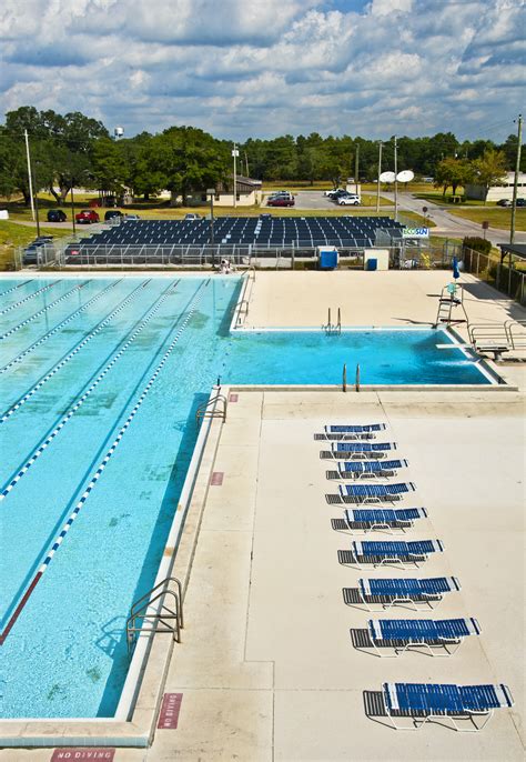 Eglin Air Force Base pool aerobics