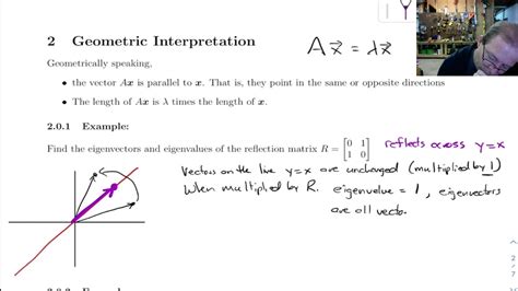 Eigenvalue Interpretation