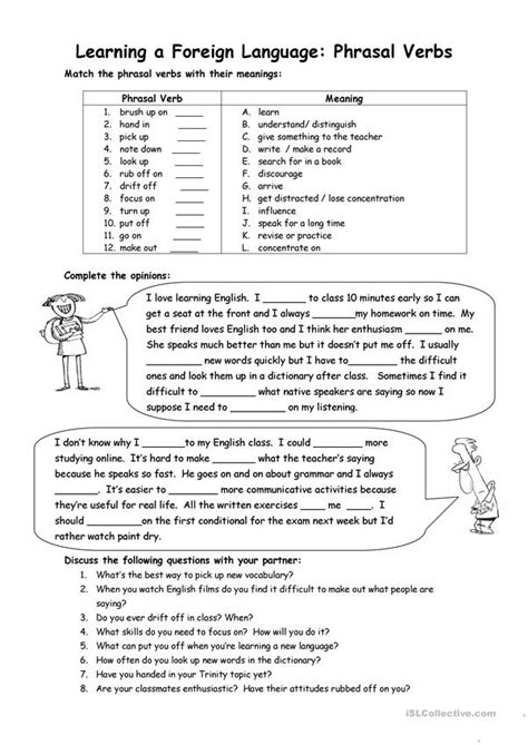 Eighth Grade Foreign Language Worksheets