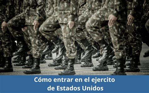 Requisitos para entrar al ejército