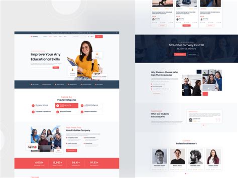 Elearning Platform Template