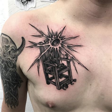 Electric Chair Tattoo Art