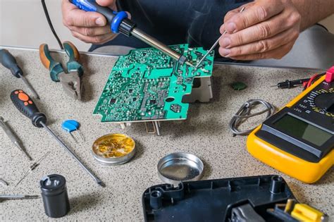 Electrical and Electronic Repairers at Work