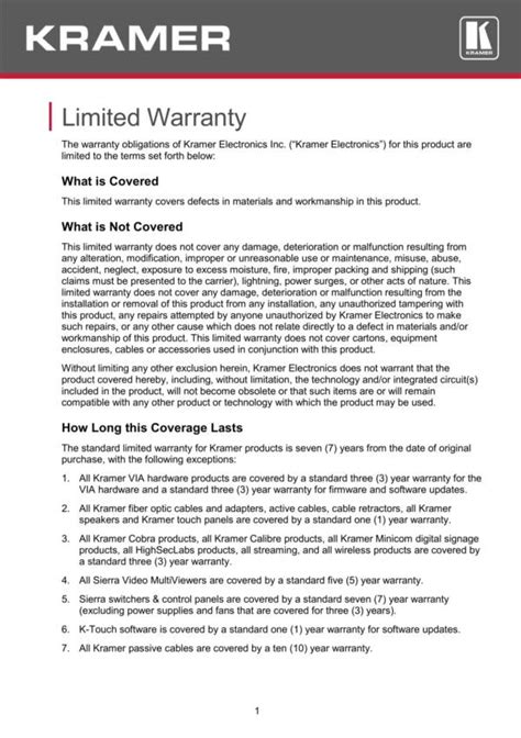 Electrical contractor warranty and liability