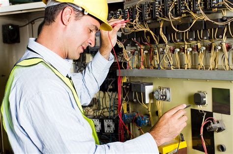 Electrical Repairer at Work