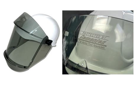 Arc-rated face shields for electrical repairers