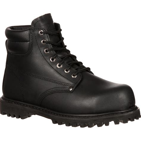 Steel-toed boots and shoes for electrical repairers